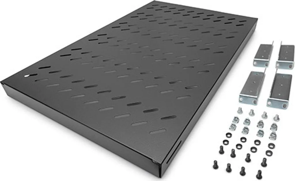 Tablette rackable 19" ultra robuste 50 kg avec profondeur réglable - 7