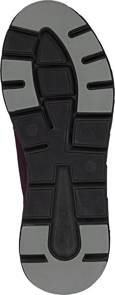 Rieker Damen Stiefelette Sneaker in Weite G , Flexibel & Bequem M9004, Größe:38 EU, Farbe:Rot