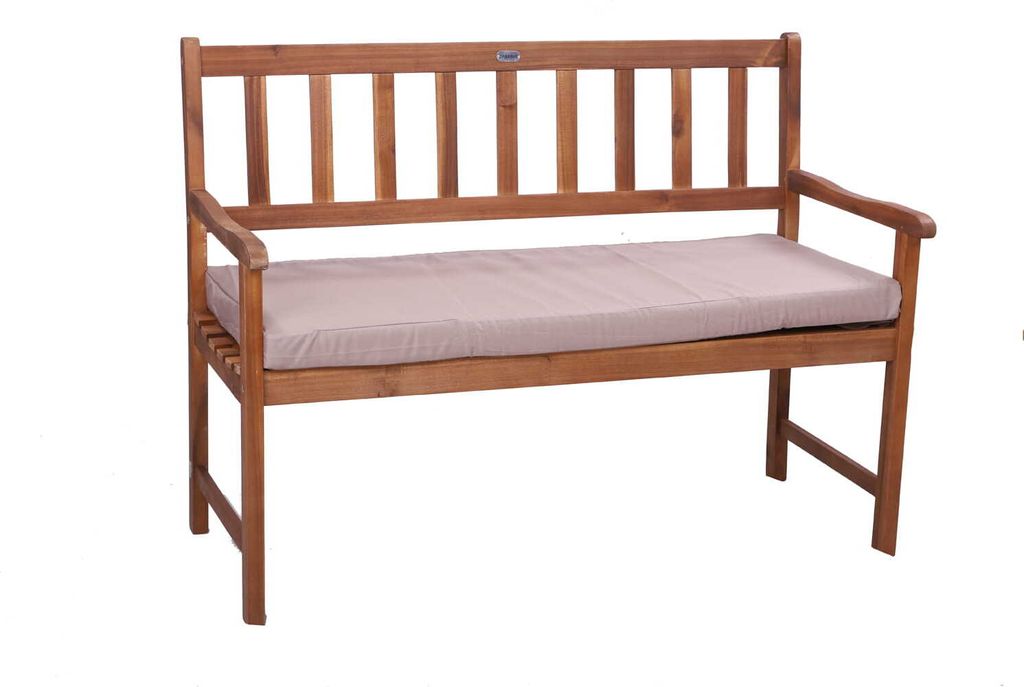 Podsedák na záhradnú lavicu 160x60x7cm béžová| Vankúš na Obrázok produktu 