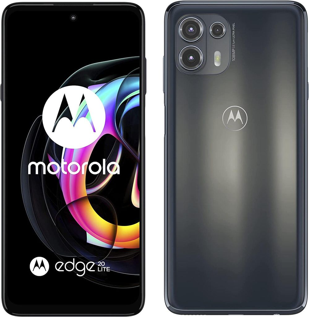 Motorola edge 20 Lite, 17 cm (6.7"), 8 GB, 128 GB, 108 MP, Produktbild 