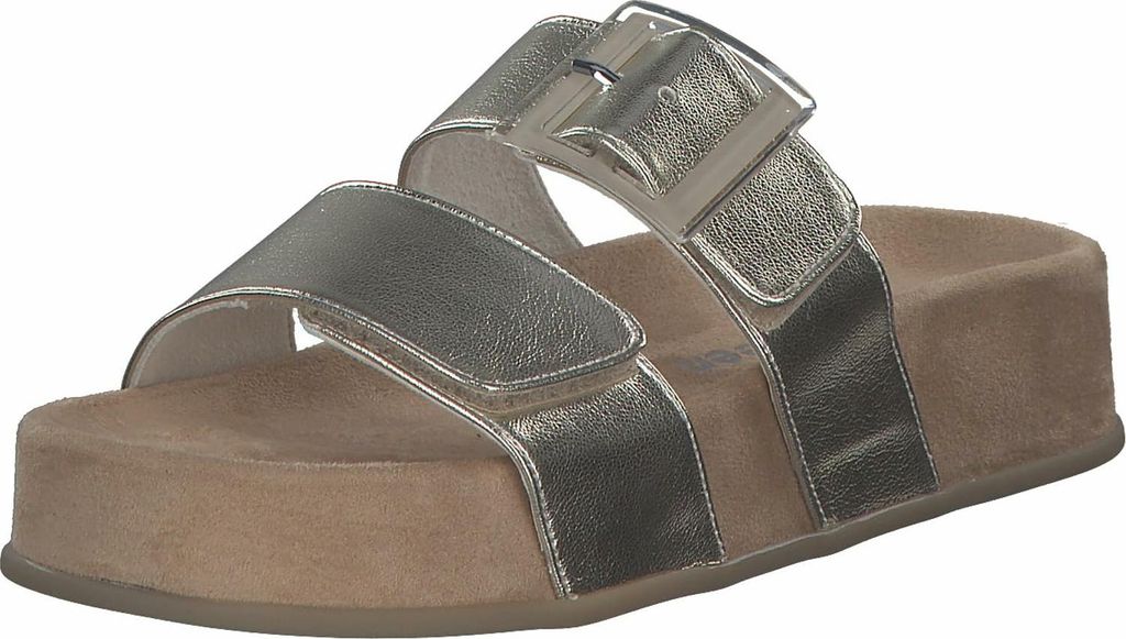 Paul Green Plateau Pantoletten Damen 32303238333131 Gold 40 1/2 EU