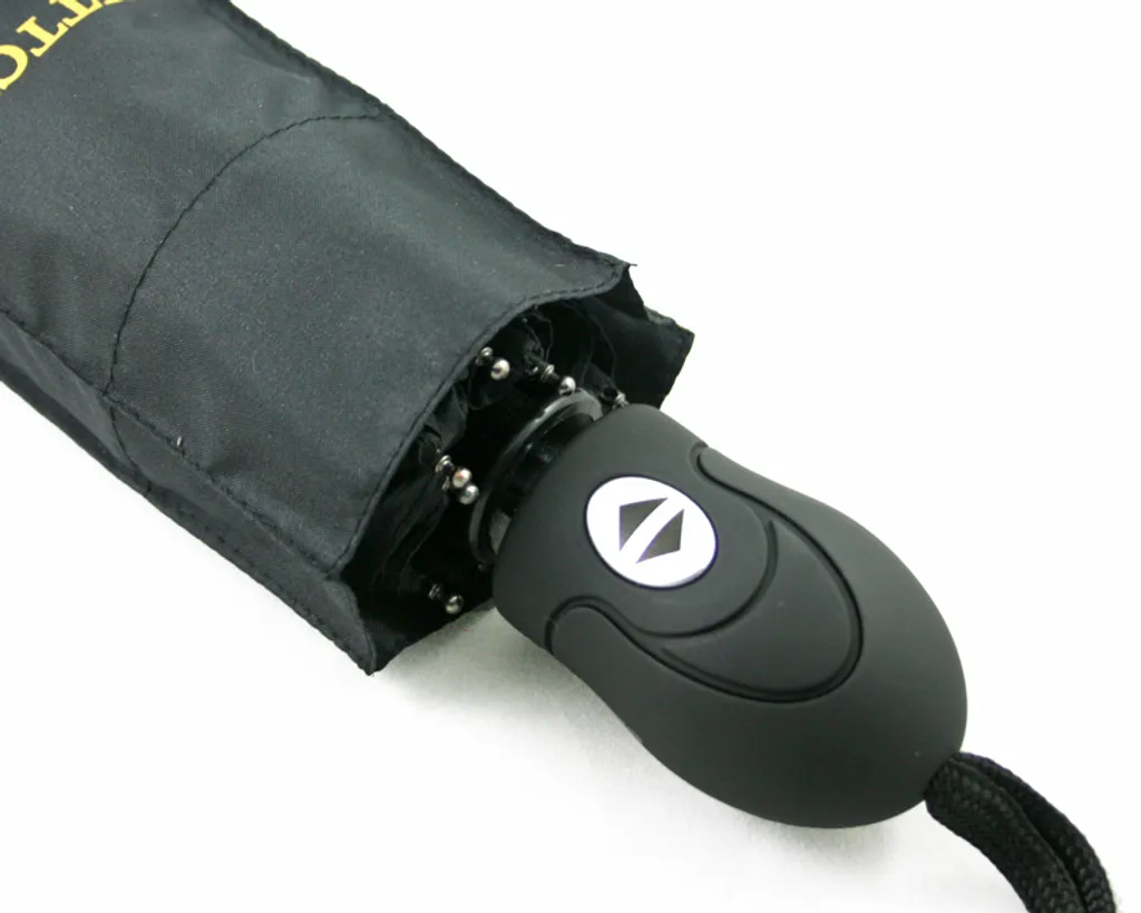 Parapluie Noir Solide qui ne se Retourne Pas - Solution Pluie Wittchen
