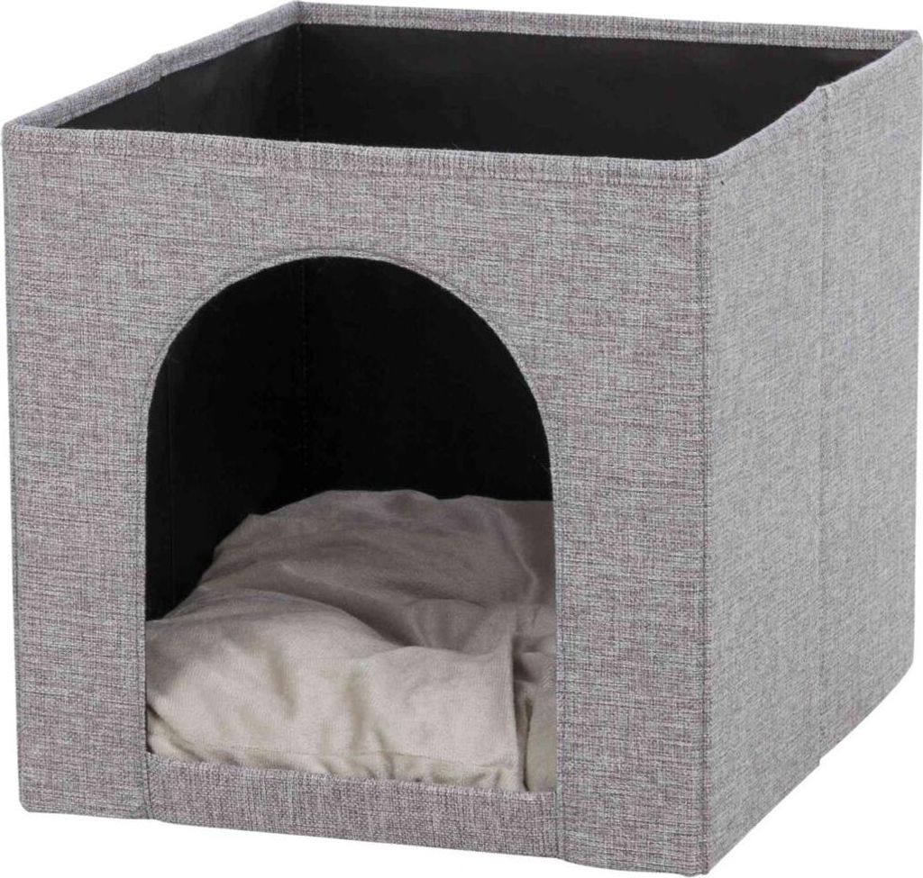 TRIXIE Höhle Ella - grau - 33 × 33 × 37 cm Produktbild 
