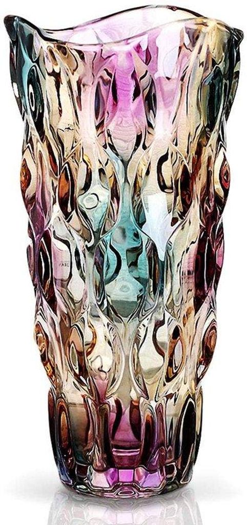 Große Glasvase 24cm hoch Moderne Dekoration