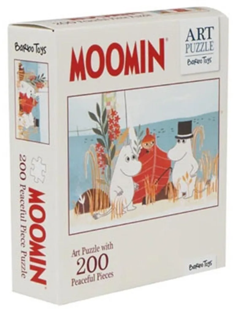 Puzzle artistique Moomin rouge 200 pièces : qualité premium et design