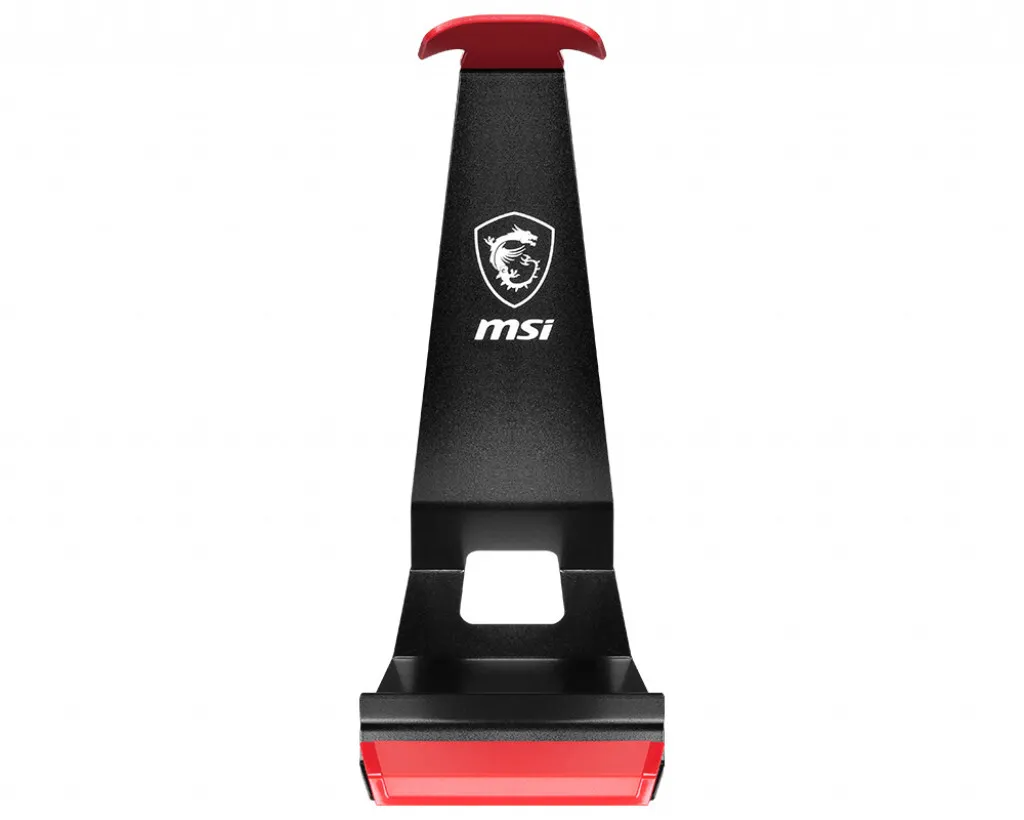 Support Casque MSI HS01 Solide avec Socle Lesté et Design Ergonomique