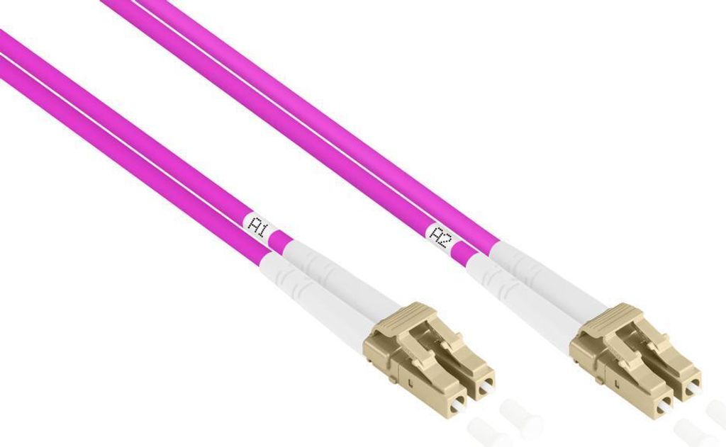 Good Connections OM4 LWL Dpx Panzerk. LC/LC MM 50/125Á 30m