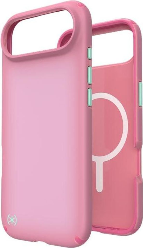 Speck Presidio Lux MagSafe - Tasche iPhone 17 Air (Ibis Pink / Dark Ibis / Canon Green)
