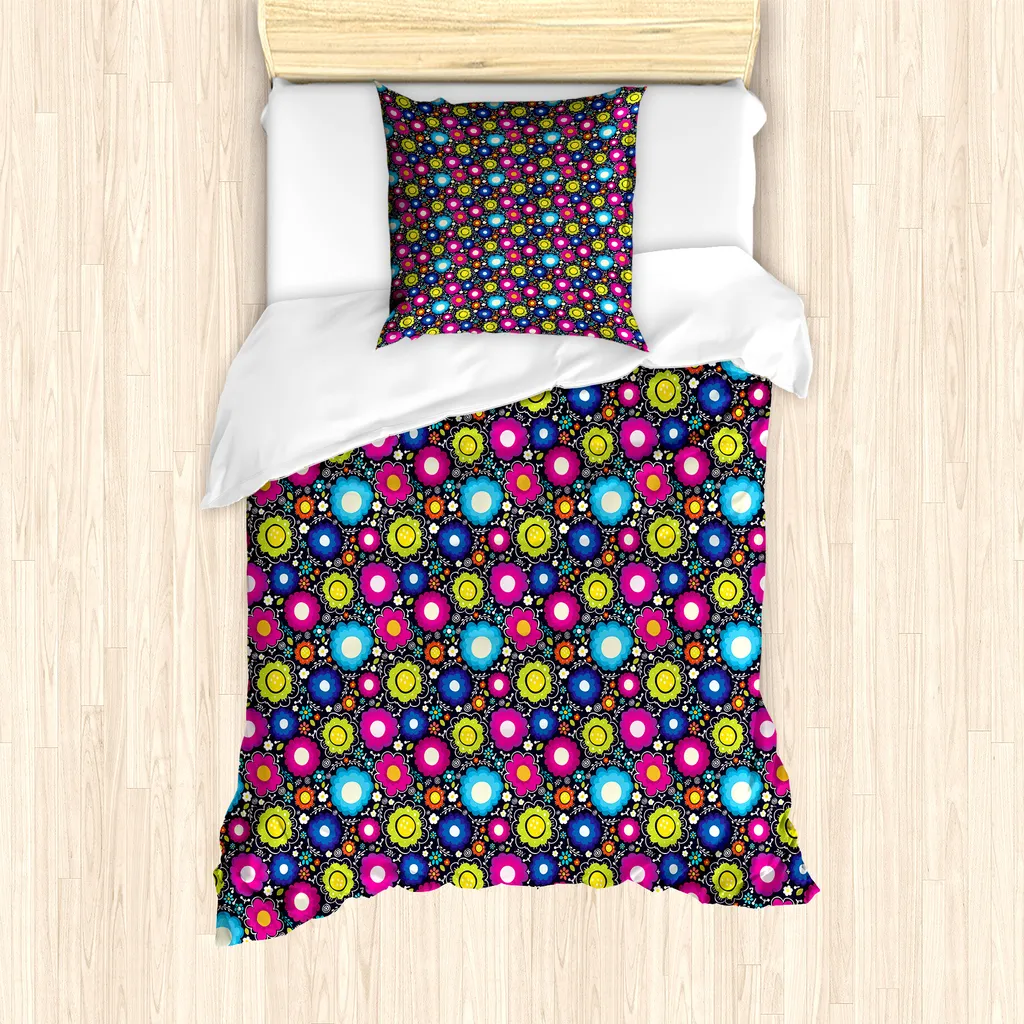 Copripiumino Ipoallergenico ABAKUHAUS 135x200 | Set con Federa