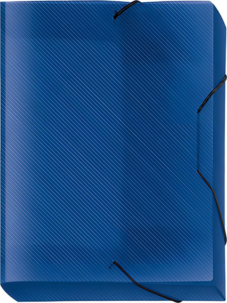 Veloflex Sammelbox Crystal, Blau, Polypropylen (PP), A4, Produktbild 