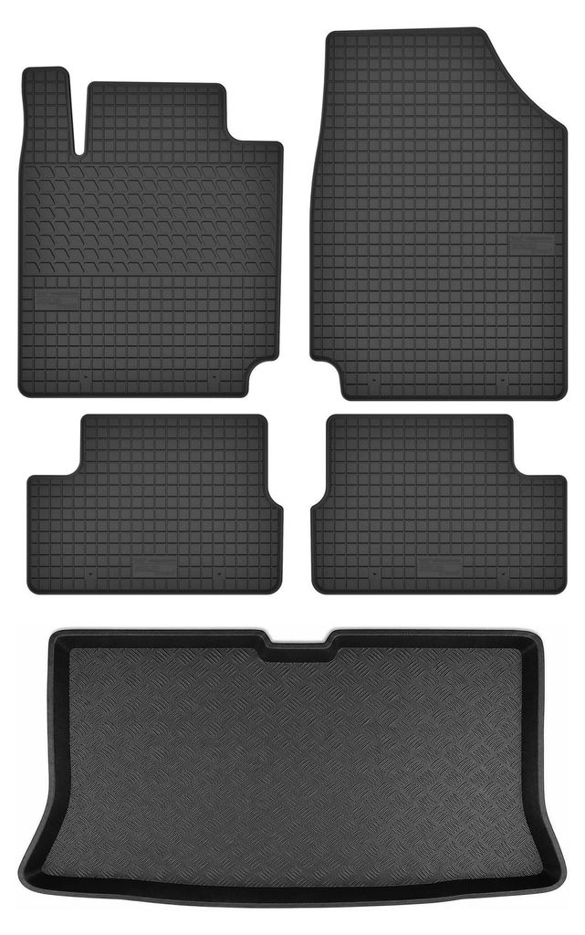 Gummimatten + Kofferraumwanne für Nissan Micra K12 Produktbild 