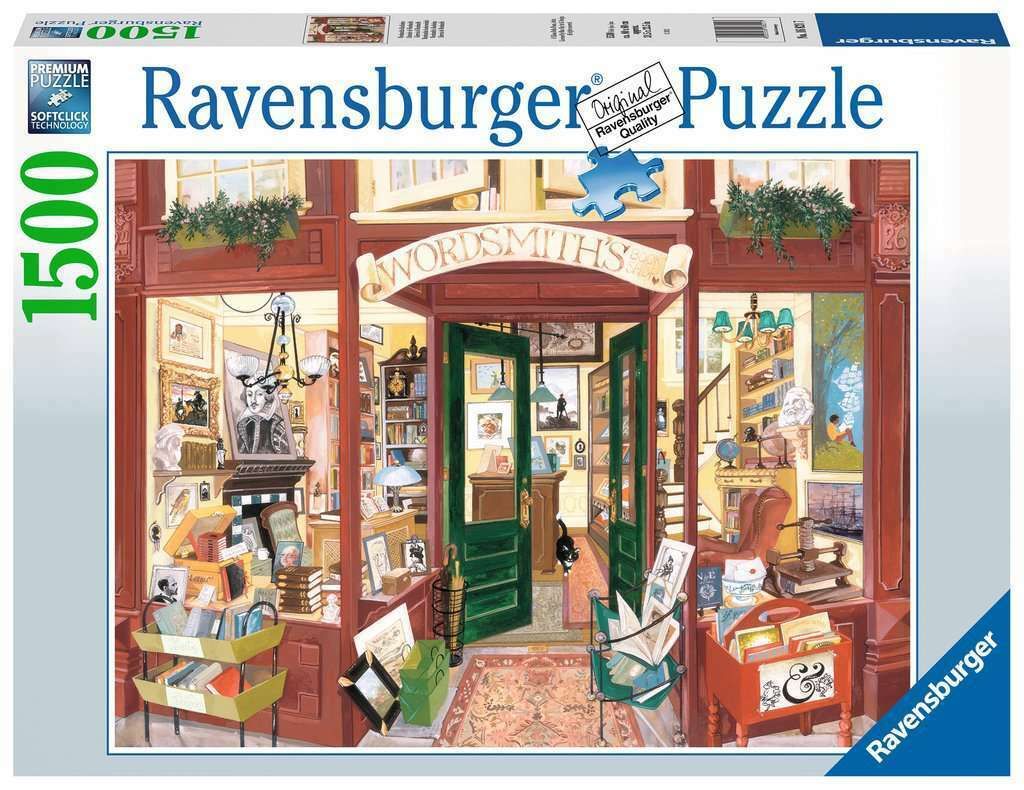 Puzzle 1500el Ksiągarnia Wordsmith's 168217 RAVENSBURGER Image du produit 