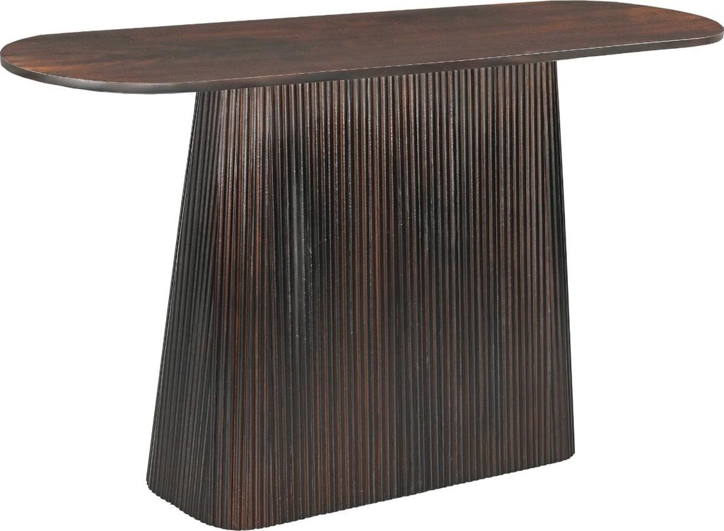 Livingfurn - Wandtisch Salvator Walnuss 140cm - Mangoholz