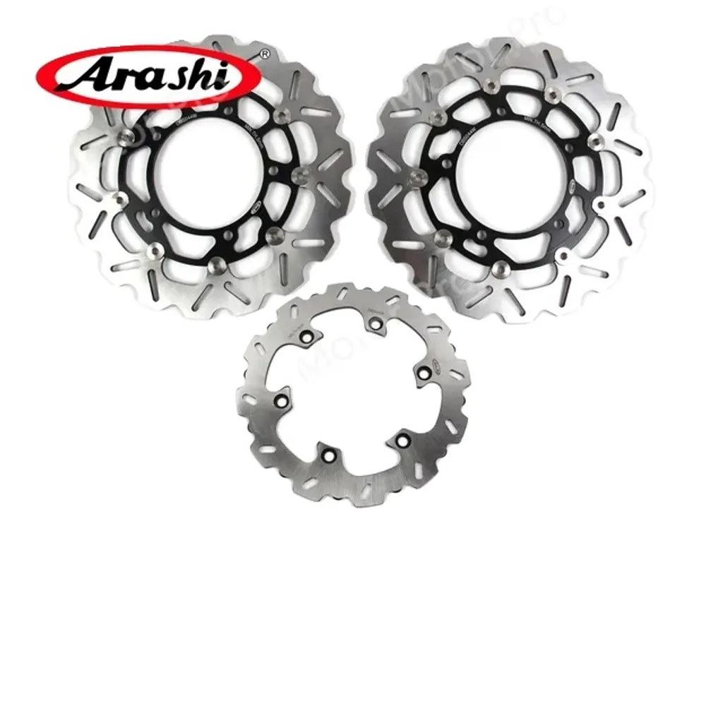 Kit disques de frein moto en acier inox pour Suzuki GSX-1300R 08-12