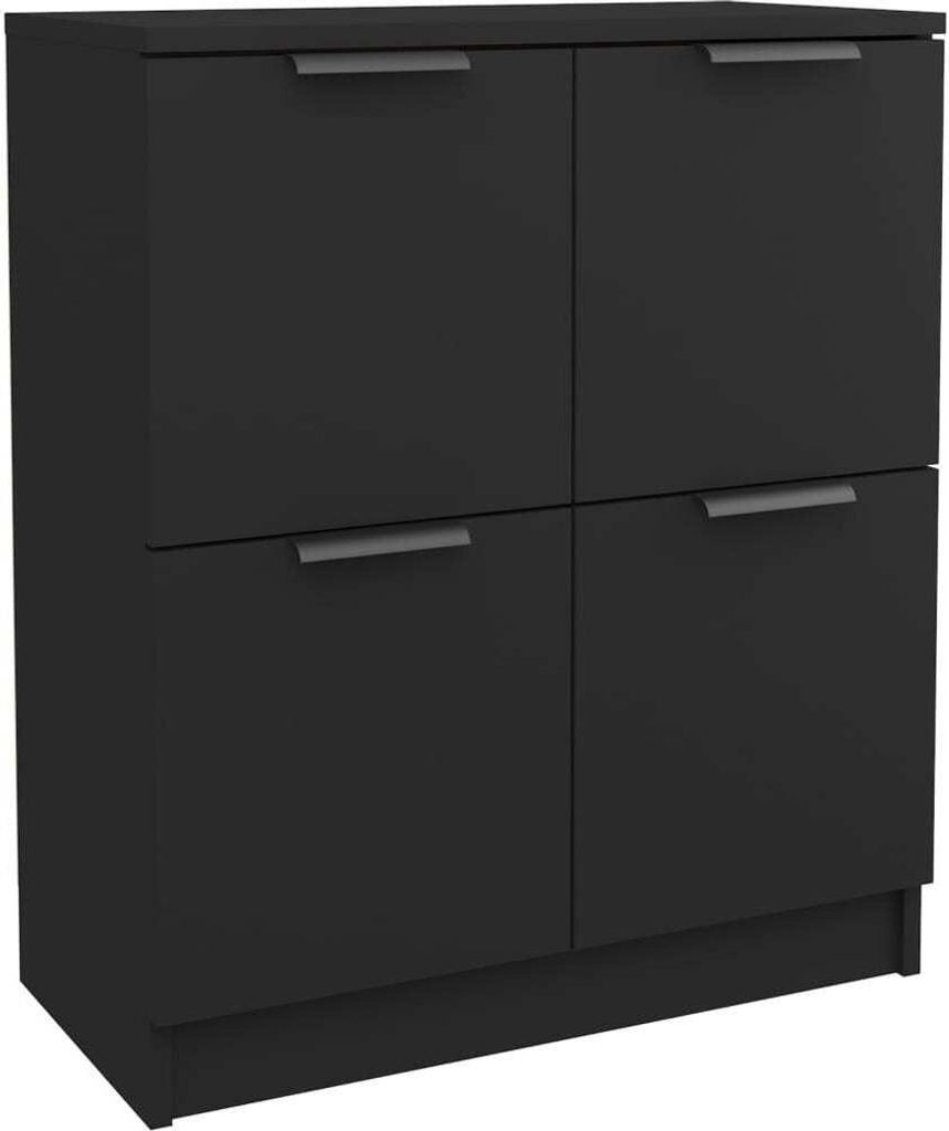 “2026 Moderne“Sideboard Schwarz 60x30x70 cm Holzwerkstoff - Kommoden - Designermöbel 4555355