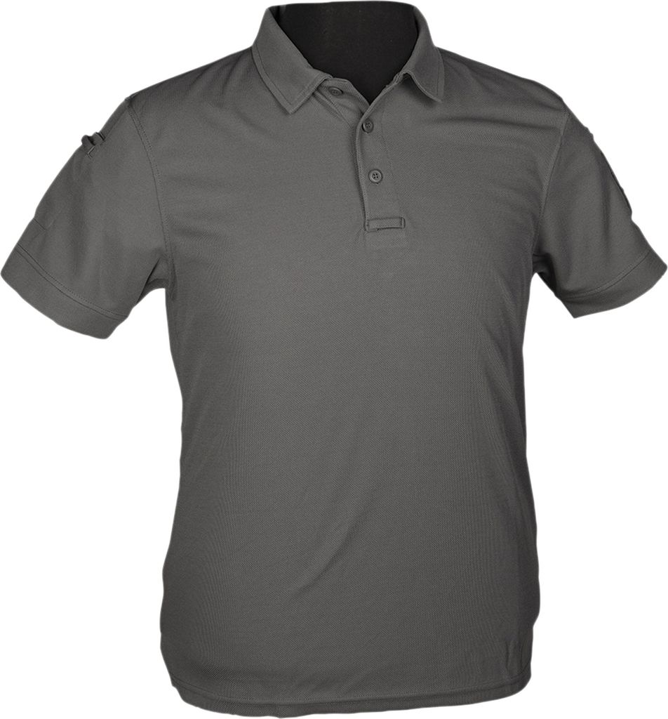 Mil-Tec Tactical Poloshirt, Quick Dry, urban grey