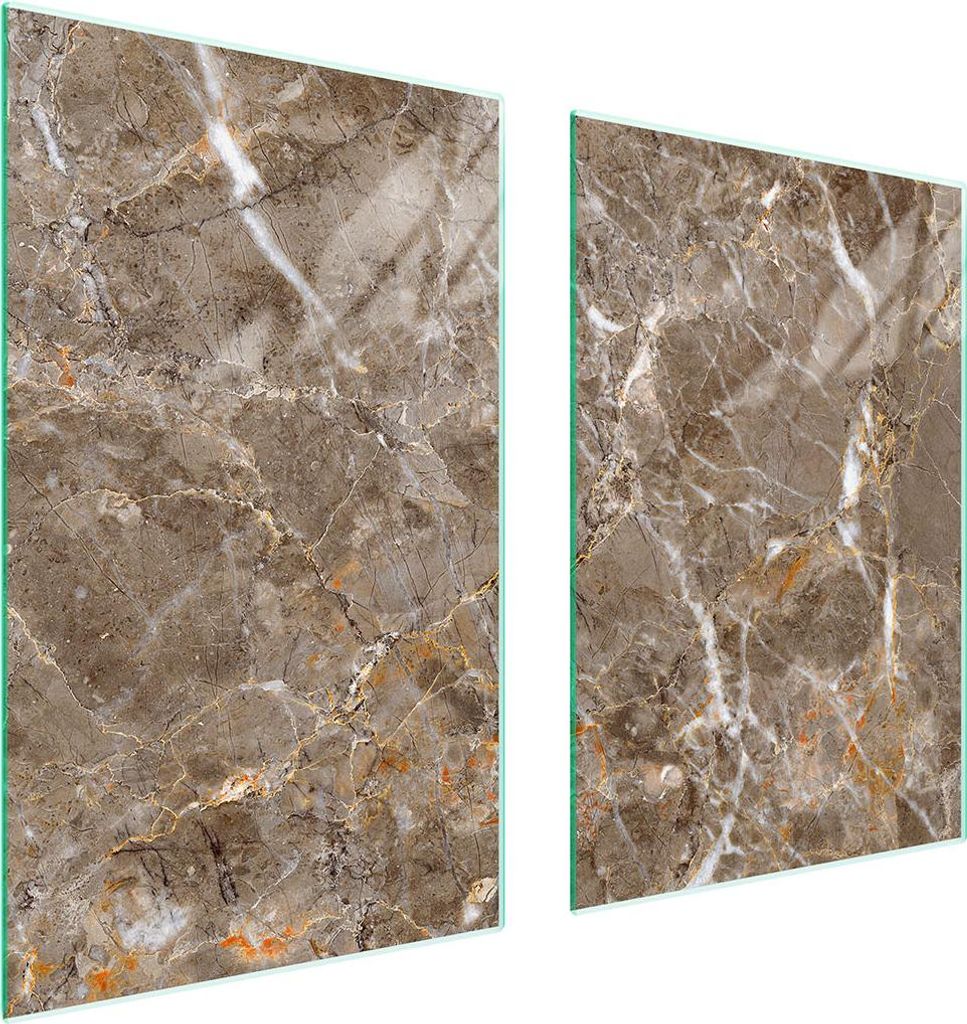 Glasschutzplatte Für Küche 65X52 Marmor