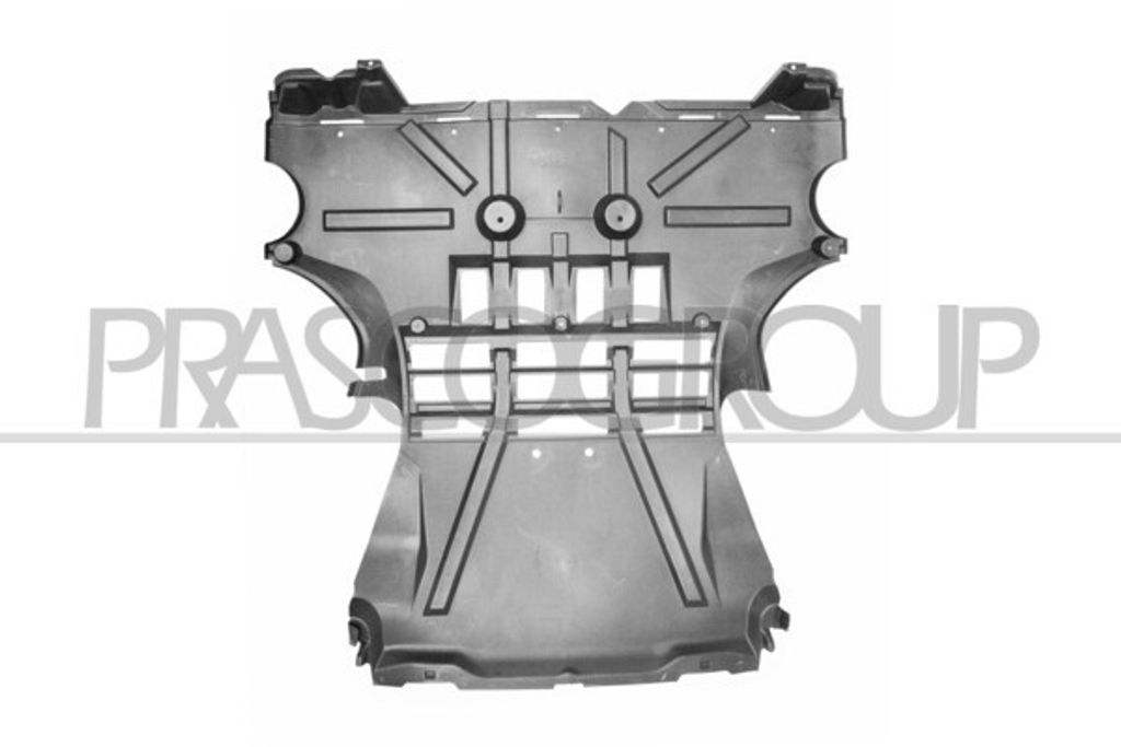 PRASCO ME3051900 Motorraumdämmung für SMART FORTWO Coupe (451) Motorhaubendämmung
