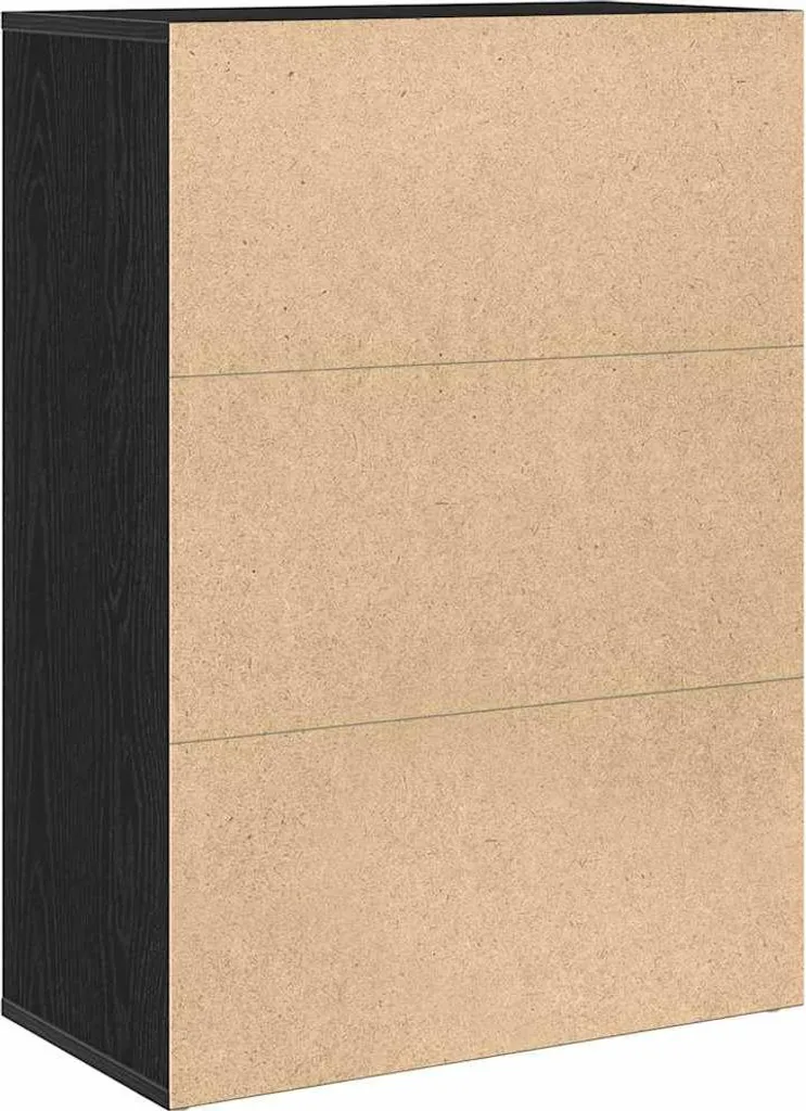 Maison Exclusive - Credenza effetto rovere nero 60 x 31 x 84 cm Materiale ligneo - 5