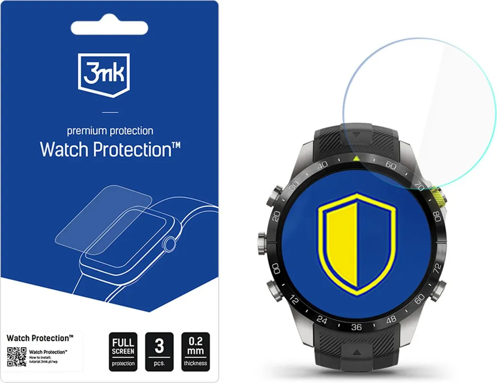 Garmin Marq Athlete Gen 2: Kit Protezione Display 3Mk FlexibleGlass