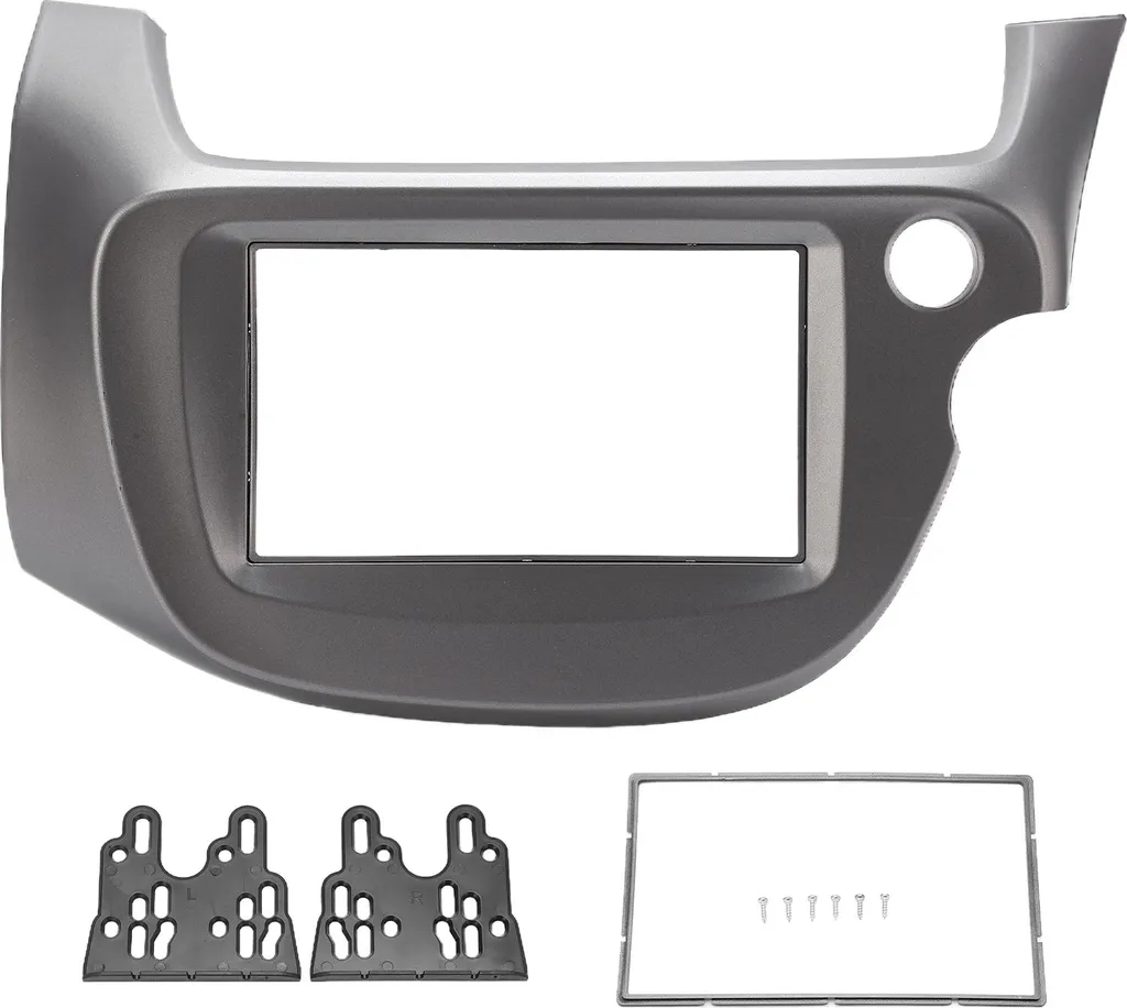Cache Console Centrale 2 DIN ABS Robuste pour Fit Jazz 2008-2013 Durable