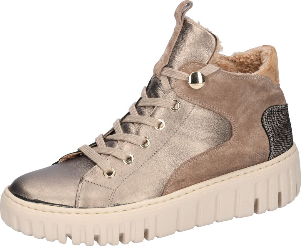 Waldläufer 941 400 212 Damen Schnür- Bootie Livia Bronce, Beige, Gr. 5