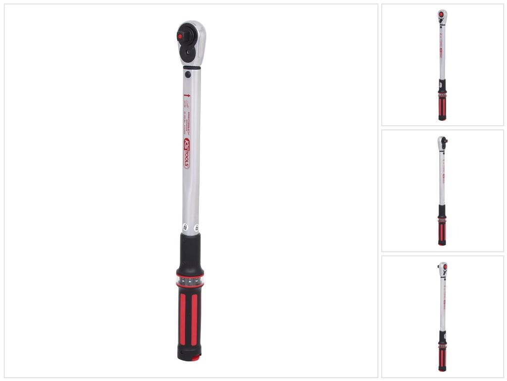 KS TOOLS ERGOTORQUE - Presný račňový momentový kľúč - 1/2" Obrázok produktu 