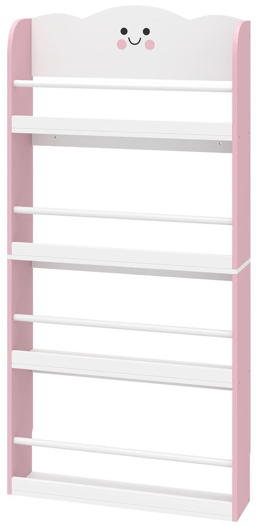 AIYAPLAY Bücherregal Kinder, Kinderregal mit 4 Etagen, Produktbild 
