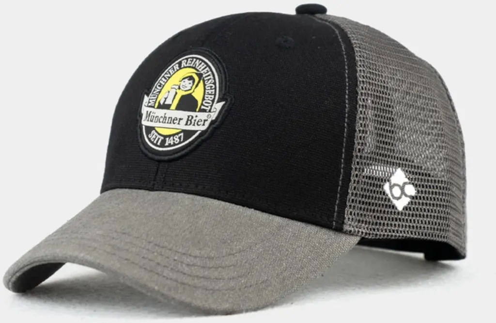 Bavarian Caps Bière Collection Casquette Curved Meshed Munich Bleu