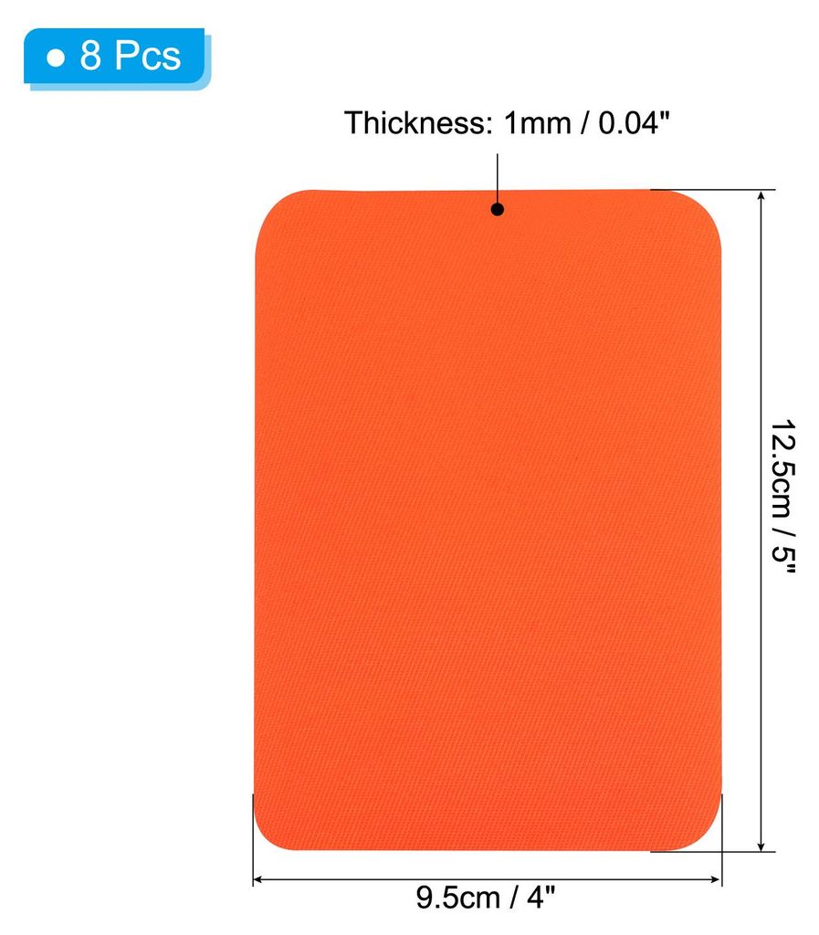 8 Stš¹ck Bš¹gelflicken 9.5x12.5cm Aufbš¹gel Patches 5x4" Stoff Aufbš¹gelflicken 100 % Baumwolle Reparatur Flicken Kit fš¹r Kleidung Hosen...