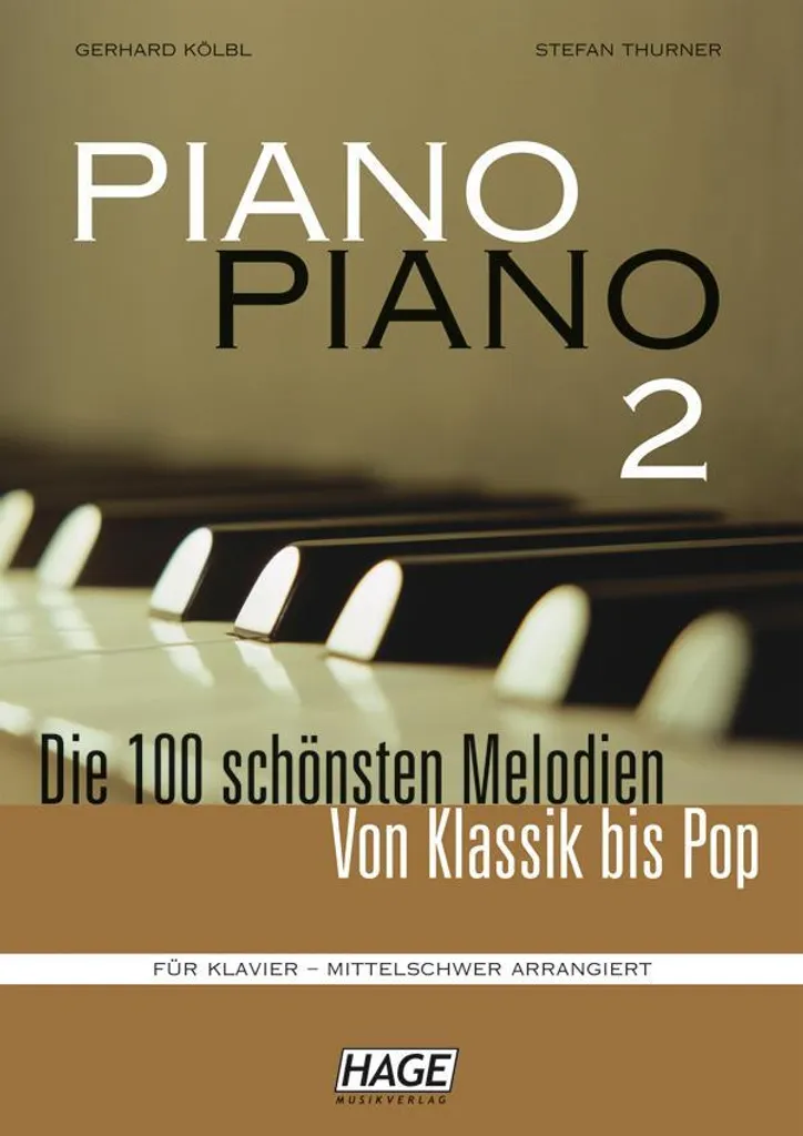 Apprendre le piano niveau intermédiaire avec Piano Piano 2 et 4 CD
