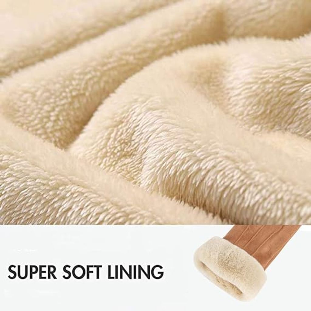 BESPORTBLE Damen Handmuff Für Kalte Tage - Waschbarer Wärmeschenkel-Schutz