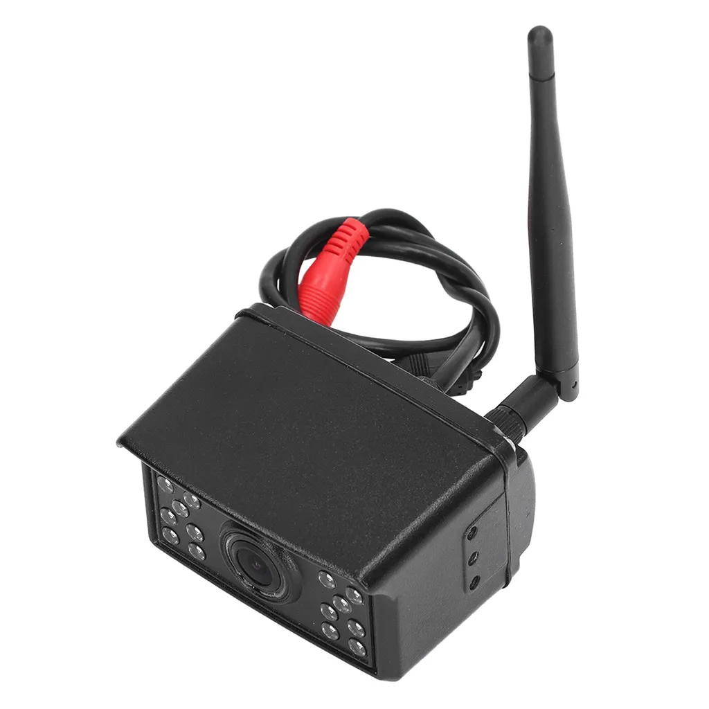 Caméra de recul WiFi HD IP67 avec 18 LEDs Infrarouges pour Camion 12V-36V - 4