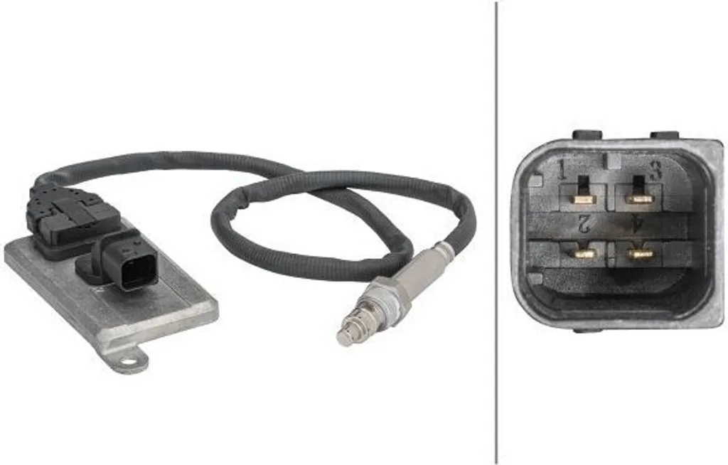 Capteur NOx HELLA 6PN 358 186-031 pour A8, Passat et Kangoo - OE 929081