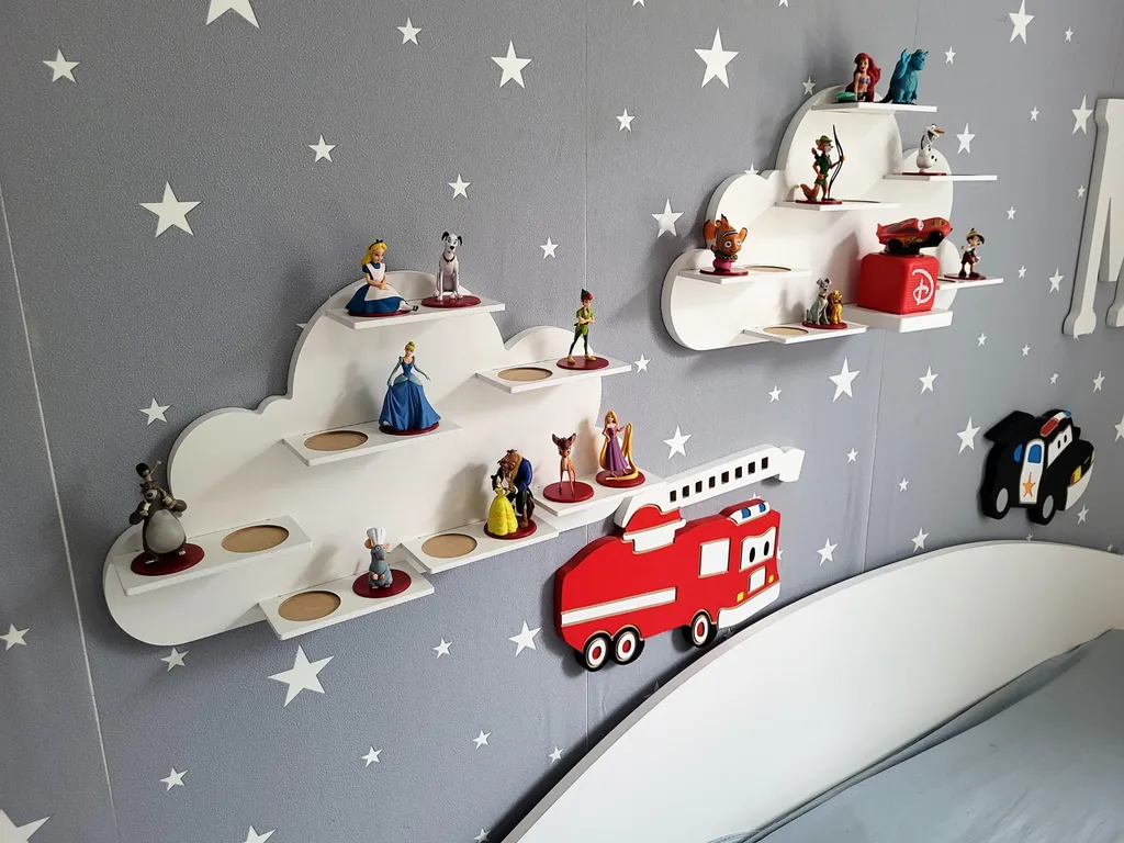 Disney Audio Figurines Set avec Puces Intégrées et Peinture à la Main