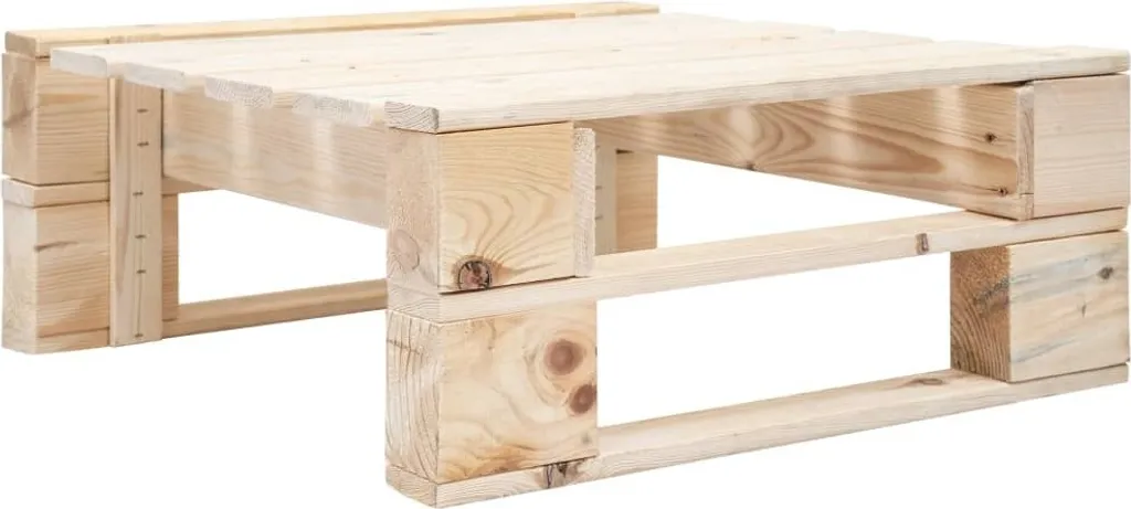 Pouf Design Esterno Legno di Teak - Poggiapiedi Lusso Moderno