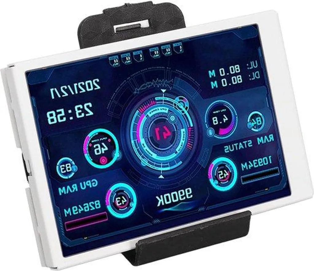 Écran Monitoring PC 3.5 pouces IPS Multi-Thèmes avec Affichage CPU