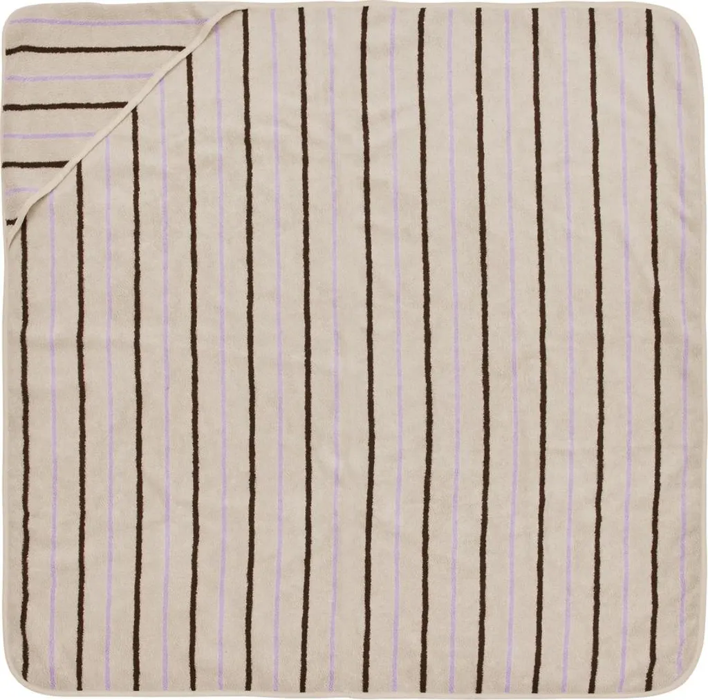 Serviette de bain OYOY MINI 100x100 cm blanc pour sortie de bain