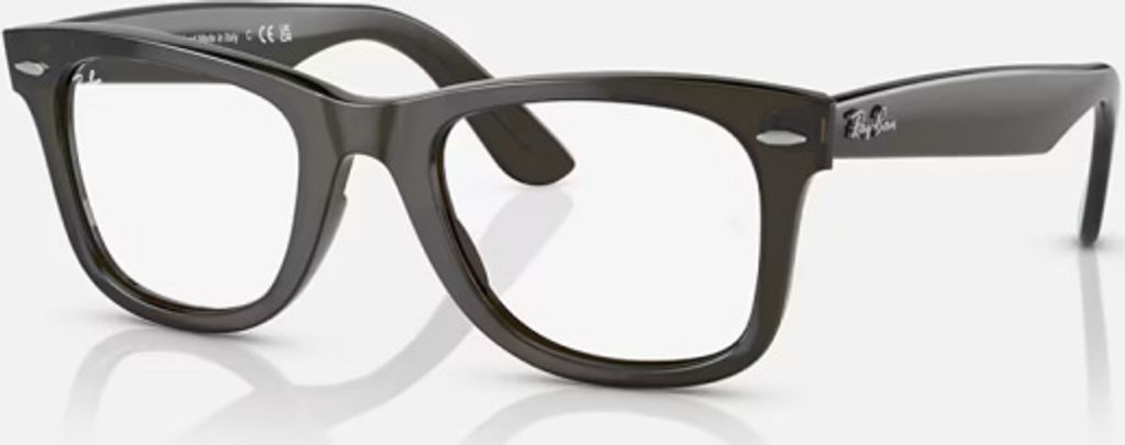 Ray-Ban RB4340V Wayfarer Uni Vollrand Korrektionsbrille Grün 8418, 50-22-150mm