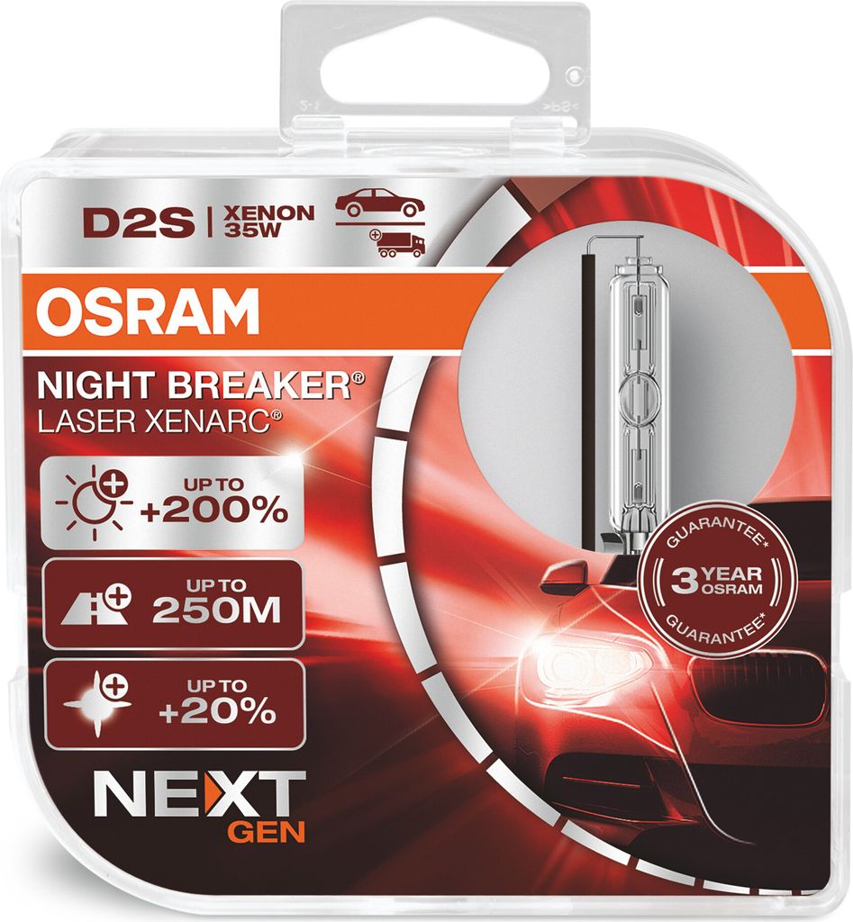 Kit 2 Ampoules Xénon auto Osram XENARC® NIGHT BREAKER® Image du produit 