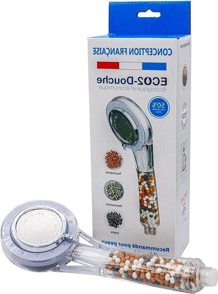 Eco Duschkop Universal transparent