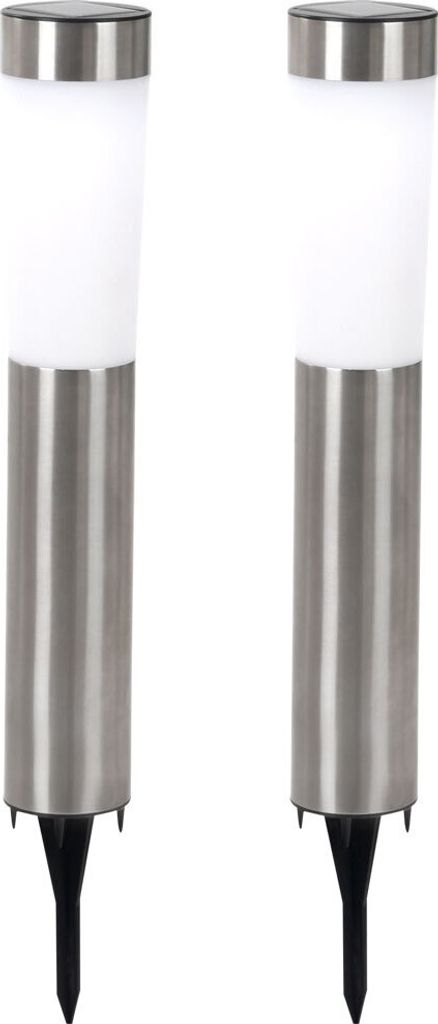 2er Set LED Solarleuchten für den Außenbereich