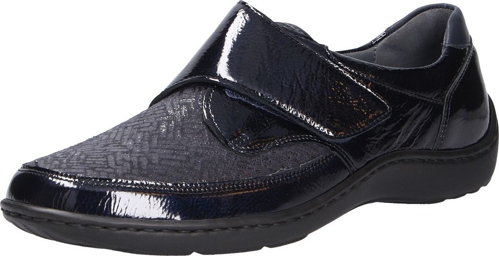 Waldläufer Damen Slipper, blau, Gr.61/2
