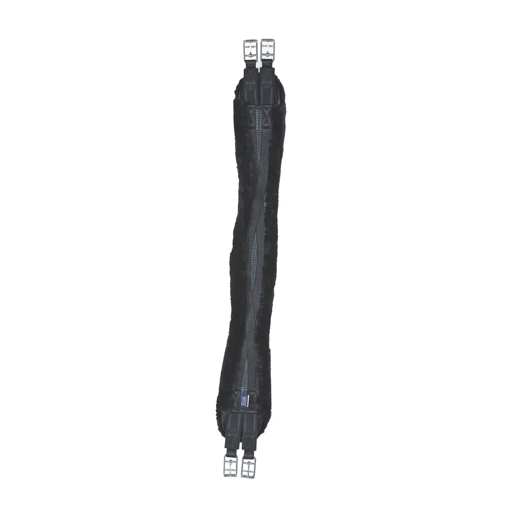 Sangle Shires Performance SupaFleece ER1137 Noire - Confort 127 cm