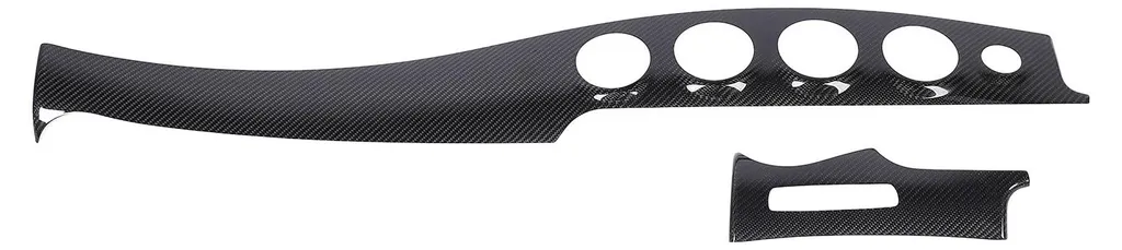 Insert tableau de bord fibre de carbone AMG GT63 2020-2023 2 pièces LHD