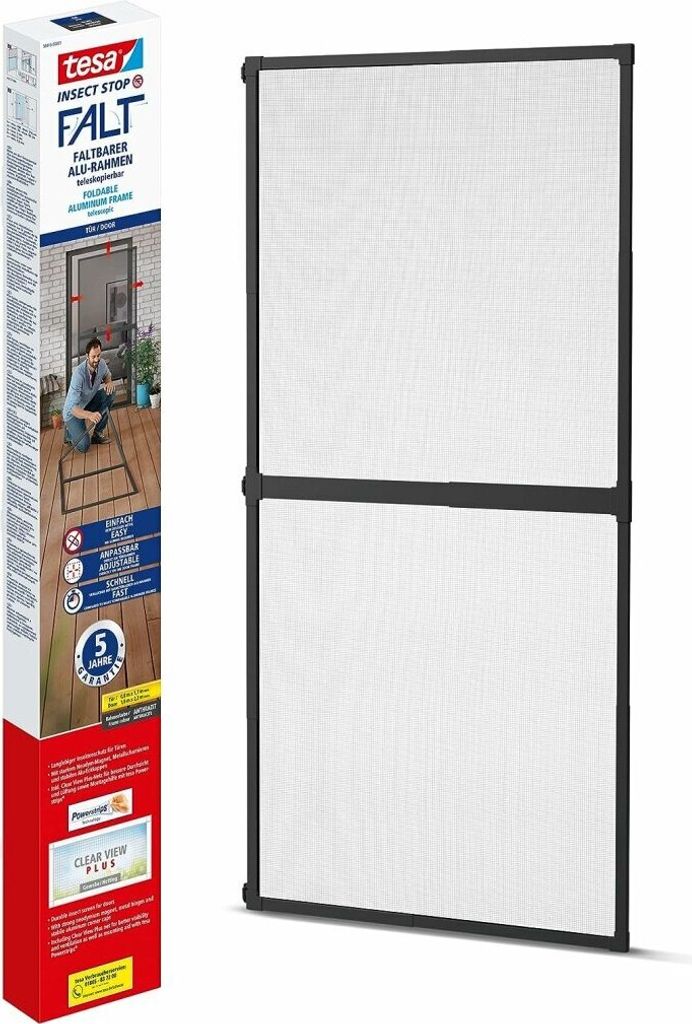 tesa 55415-00001-00 Insect Stop FALT Fliegengitter Productafbeelding 
