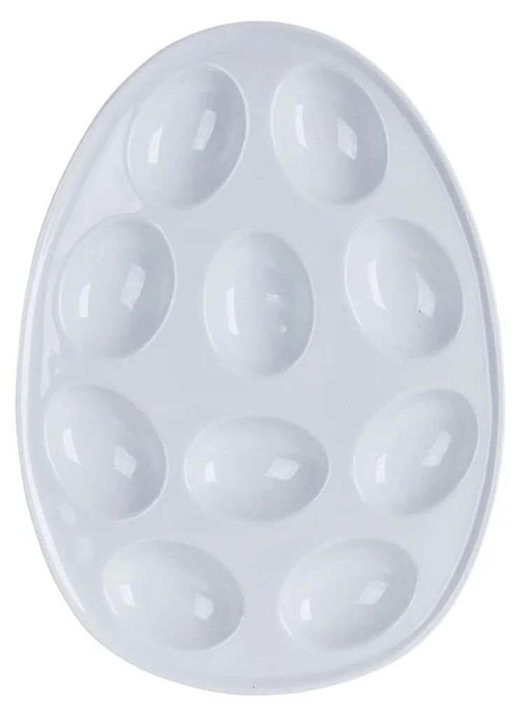 Assiette à oeufs pour 10 oeufs 34X27x2cm Image du produit 