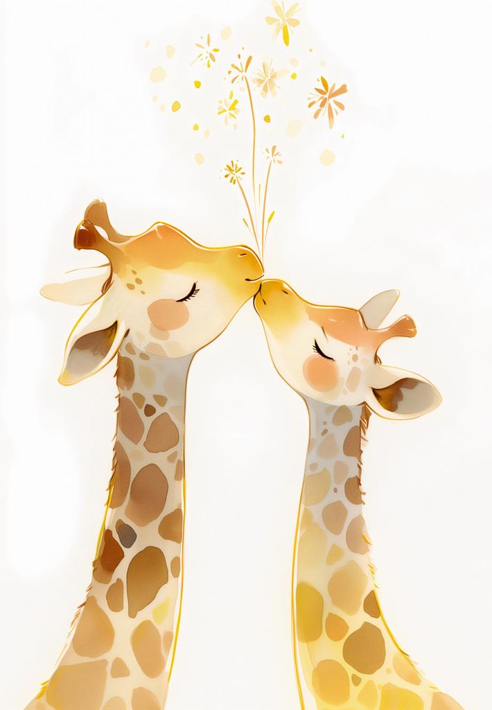 Plakat 53x81cm Sensibilität in der Liebe