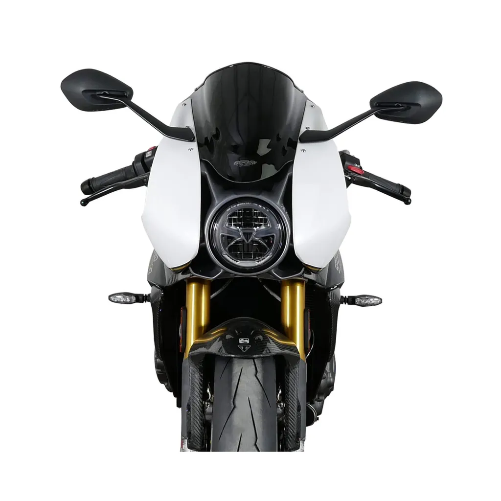 Améliorer le confort Triumph Speed Triple 1200 RR avec Bulle MRA Noire