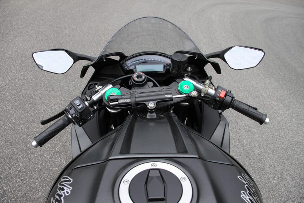 LSL Lenkerstummel Speed-Match, Aluminium schwarz, mit ABE für Kawasaki ZX10R, Modelljahr 2016-2018